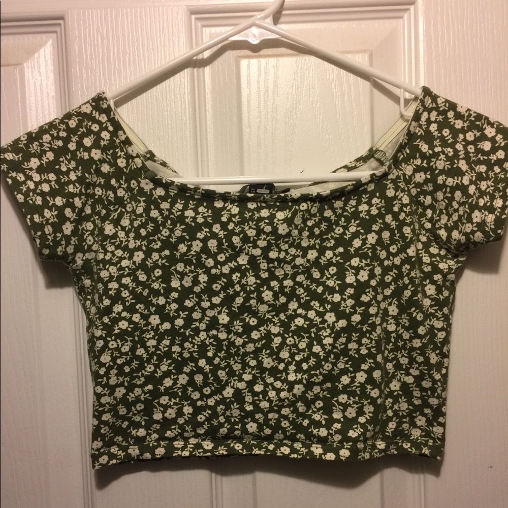 Forever 21 floral 🌸 crop top